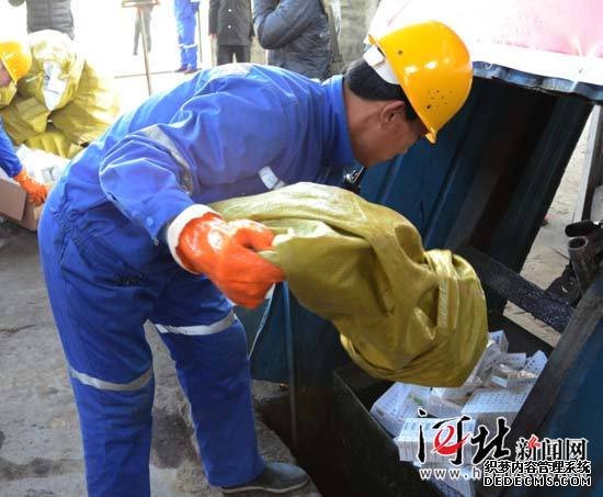 河北销毁31吨假冒伪劣食品药品 货值达860余万元