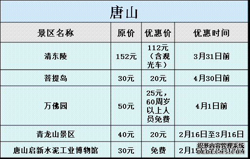 春节河北各地游玩攻略大曝光，附景区优惠信息！